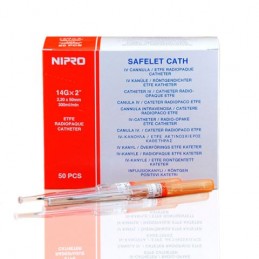 CATETER NIPRO 14G COLOR...